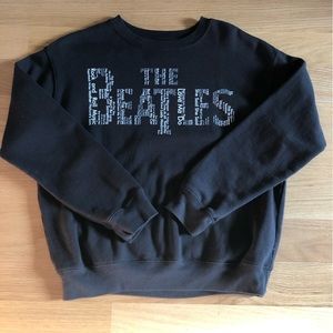 The Beatles crew neck black sweatshirt. Size M.